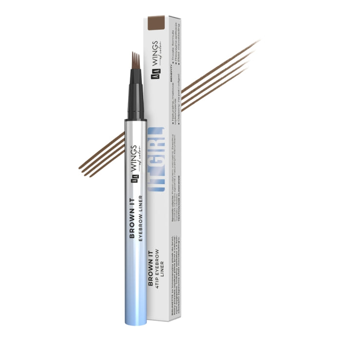 Eyebrow Liner Eyebrow Pen 02 Brunette Castano Chiaro 0.55 ml
