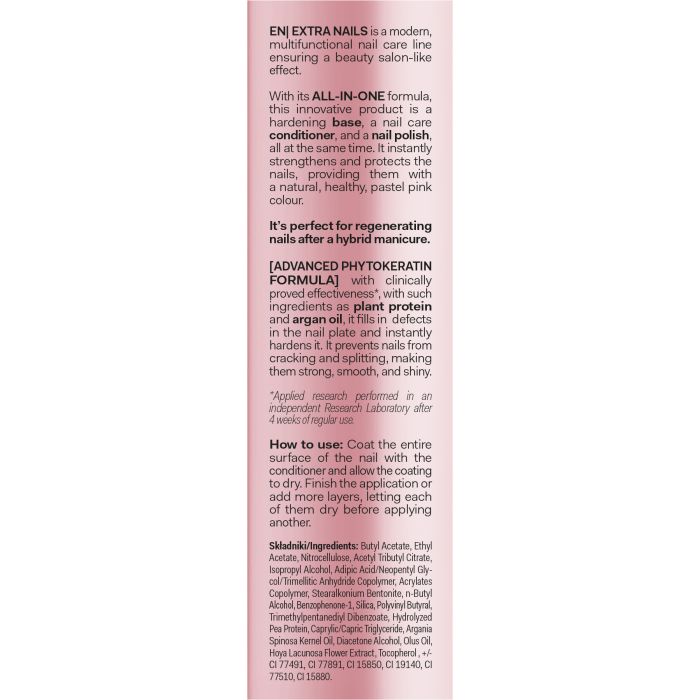 Extra Nails All-in-One Smalto e Balsamo indurente per unghie 10 ml